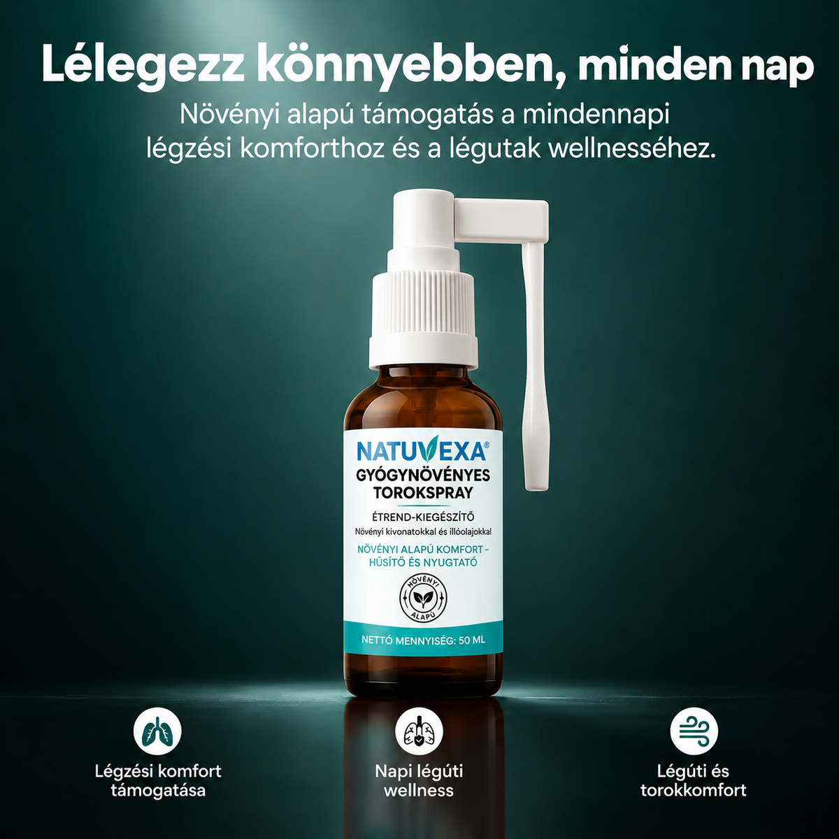 NATUVEXA – Tüdőtisztító spray