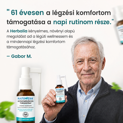NATUVEXA – Tüdőtisztító spray
